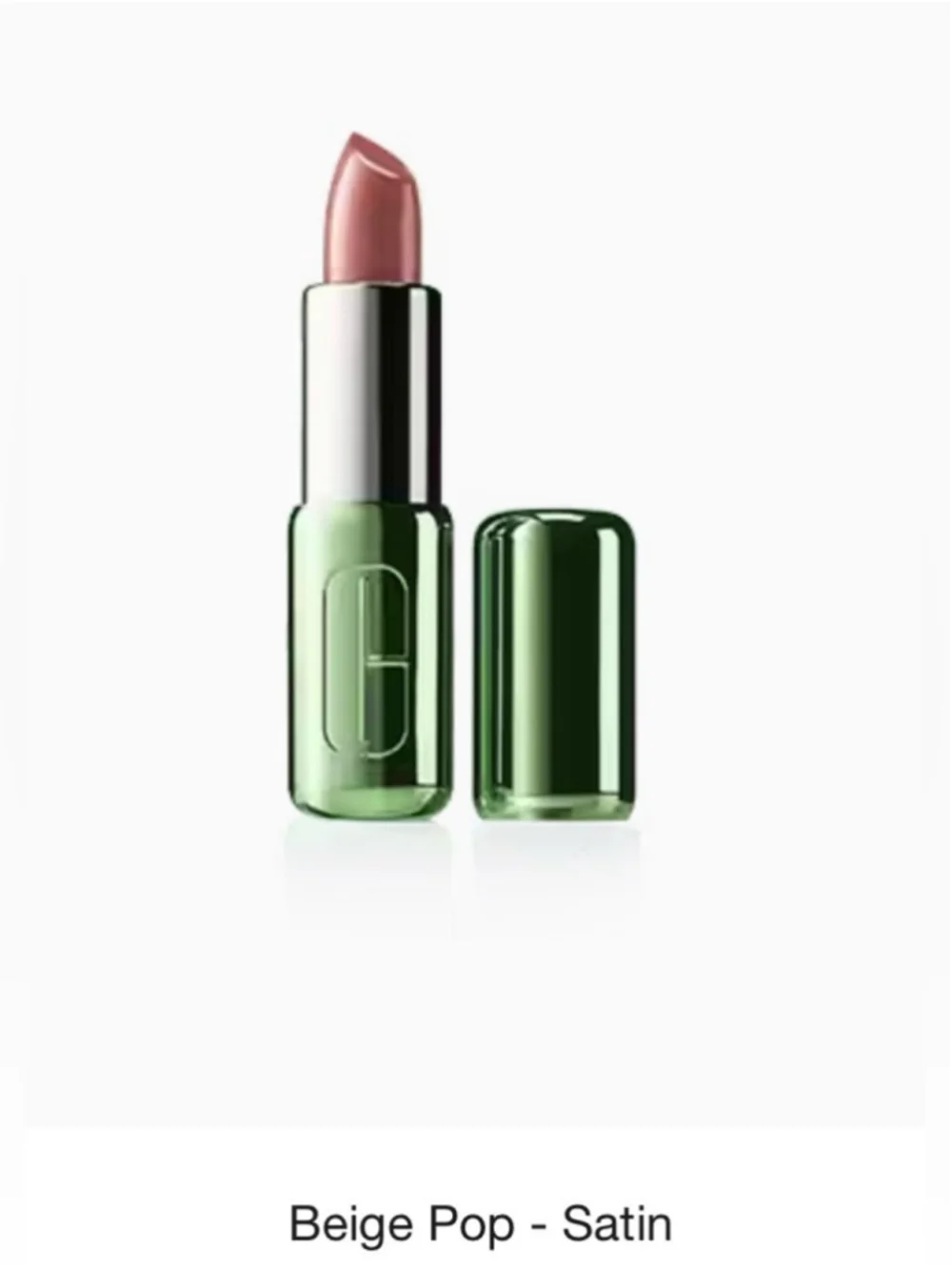 Clinique 31 Beige Pop Satin Pop Longwear Lipstick Full Size New in Box